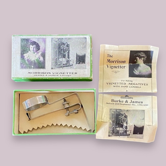 Antique Morrison Vignetter by Burke & James Photography in Original Box - Picture 4 of 5
